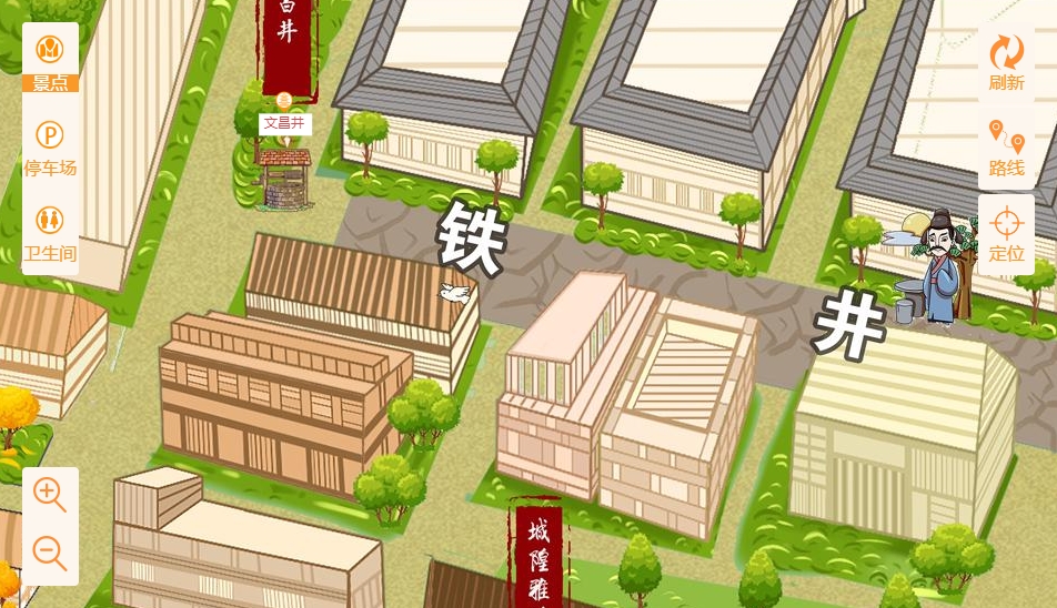 禹城智慧景区：手绘地图与语音导览的完美融合