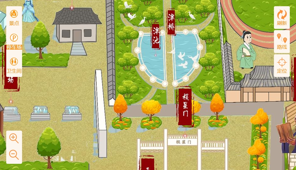 禹城手绘地图景区语音讲解导览系统：智慧景区建设的基石